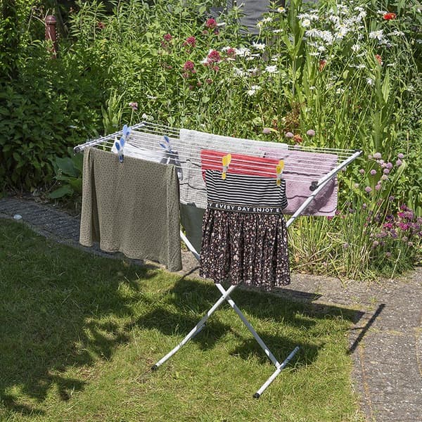 Tørrestativ med 10x 90 cm trådlængde