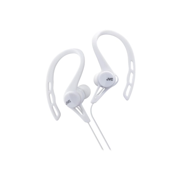 JVC HA-ECX20 - Hörlurar - inuti örat - montering över örat - kabelansluten - 3,5 mm kontakt