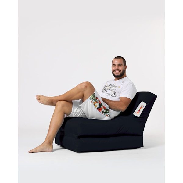 Garden Bean Bag Siesta Sovesofa Puf - Sort