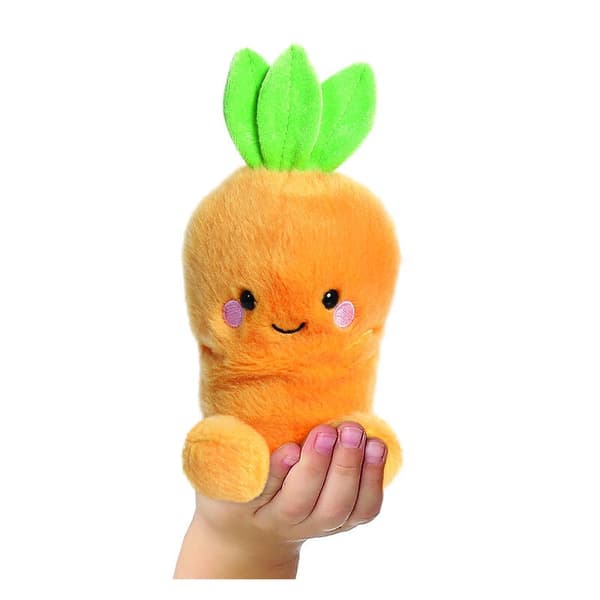 Palm Pals Gulerod plyslegetøj 13 cm