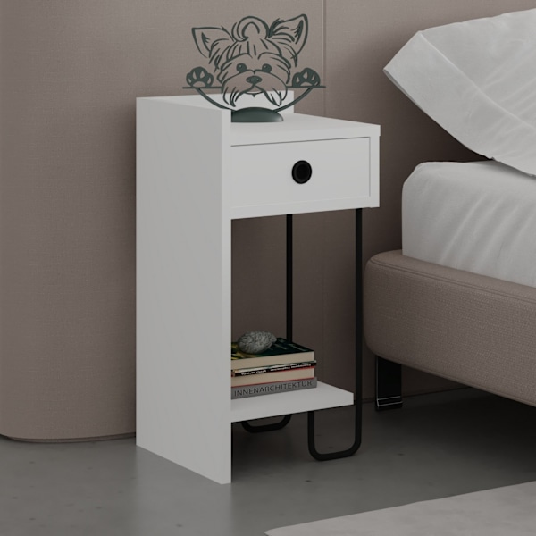 Natbord Sirius Left - Hvid v2
