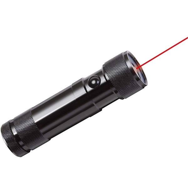 LED Lygte 45 lm Sort