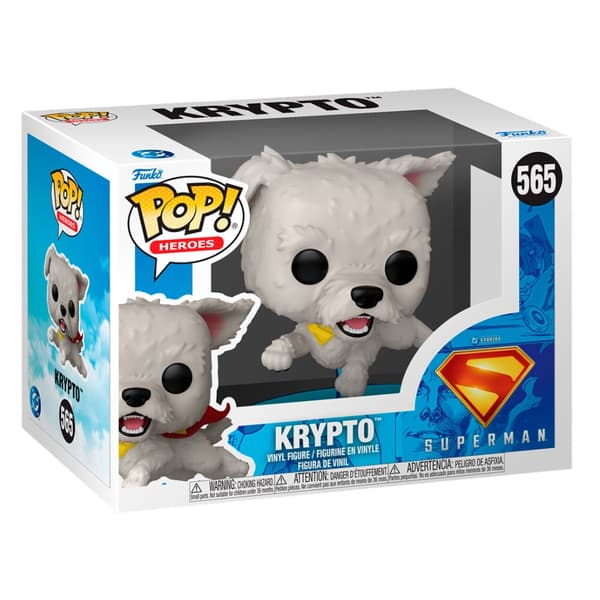 Superman Krypto Action Figur, 6-tommer samlerlegetøj
