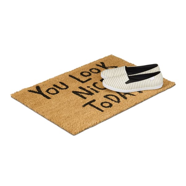 Dörrmatta kokosfiber "Du ser fin ut..."