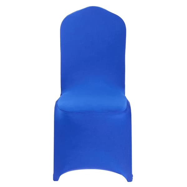 Stolsöverdrag, 50-pack kungblå stretchspandex