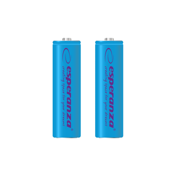 Esperanza ladattavat akut Ni-Mh Aa 2000Mah 2kpl. Sininen