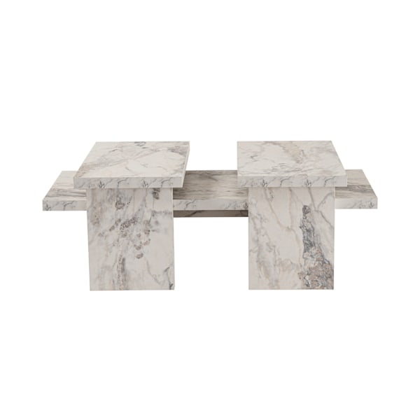 Coffee Table Sanctuary - Fressia Marble