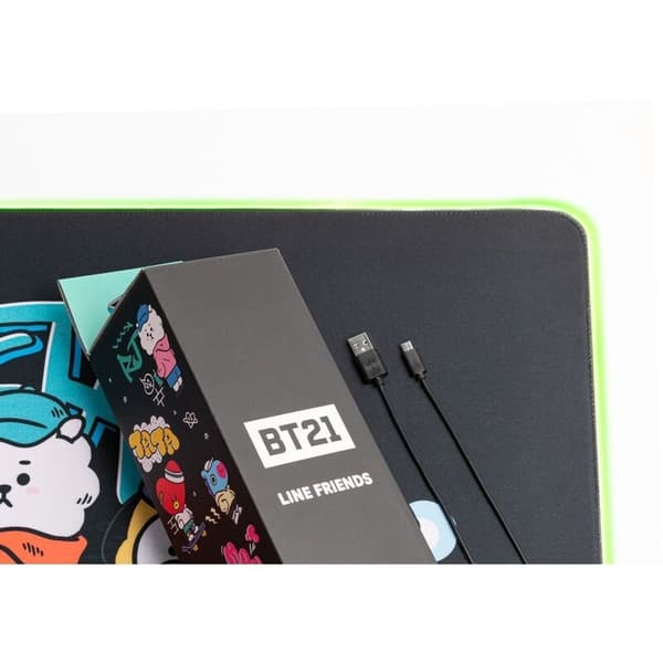 Spelbordsmatta, BT21 Design, LED-belysning