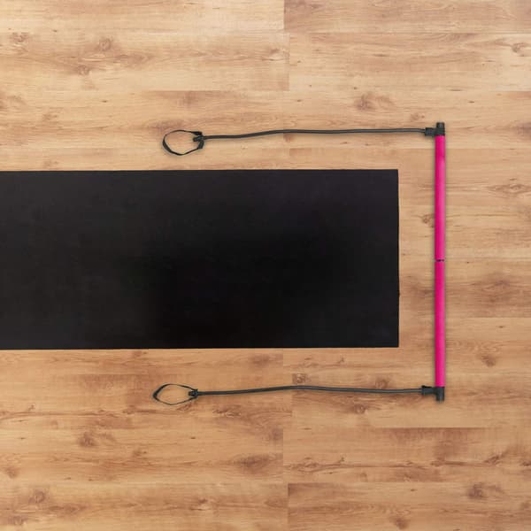 Pilates bar med modstandsbånd