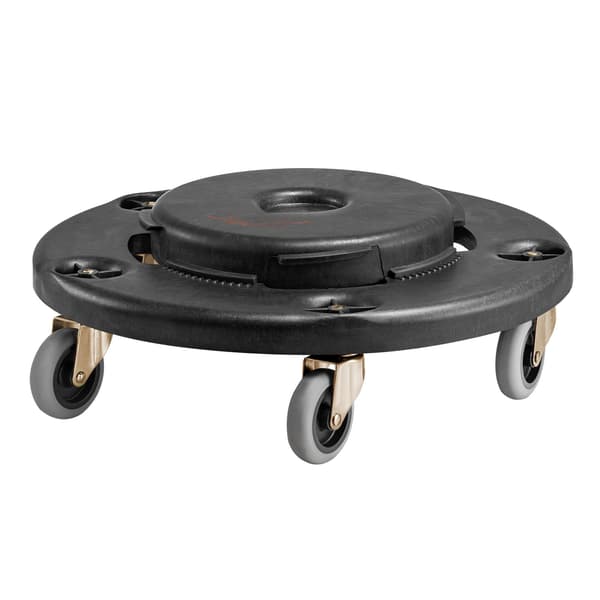 Papperskorgvagnsbas, passar 20–55 gallon, 500 lb