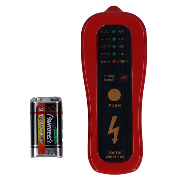 Afrast tester med LED-signal