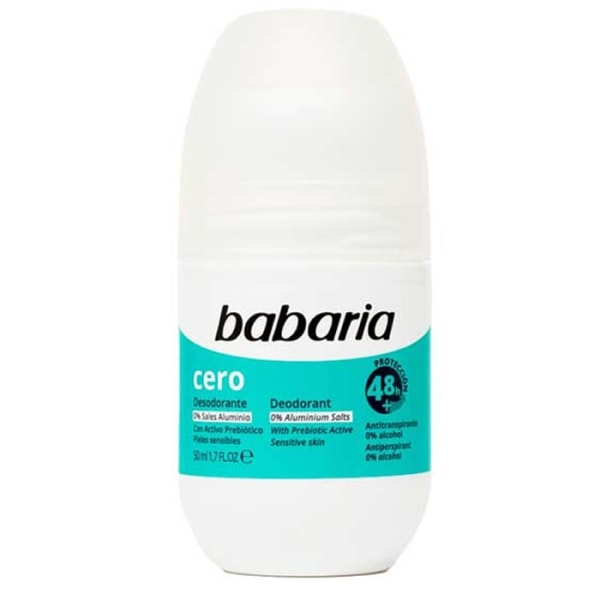 Babaria Deodorant Roll On Cero 50ml