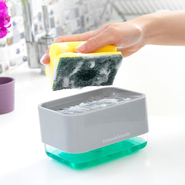 Diskmedelspump 2-i-1 Pushoap InnovaGoods