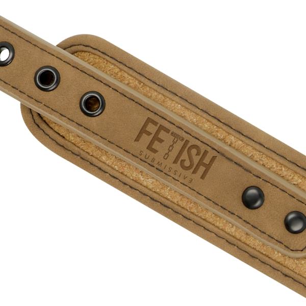 Fetish Submissive Origen - Neoprenforet halskæde med kæde