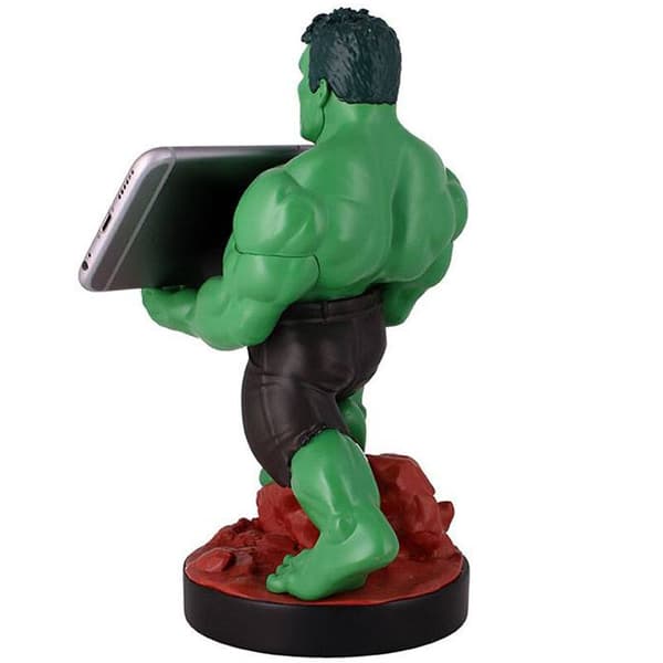 Hulk figur spændebeslag, 21 cm Cable Guy Display Stand