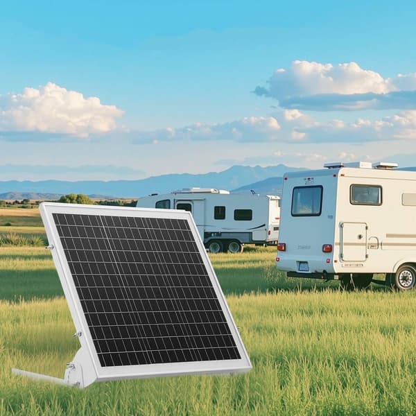 20W 12V solcellebatteri-vedligeholdelsesoplader med MPPT, IP65