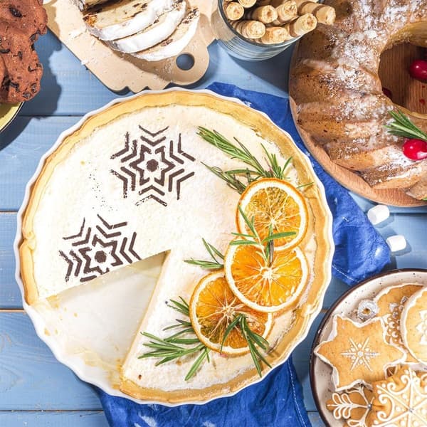 Juleskabeloner til kaffe og dessert: skab imponerende designs