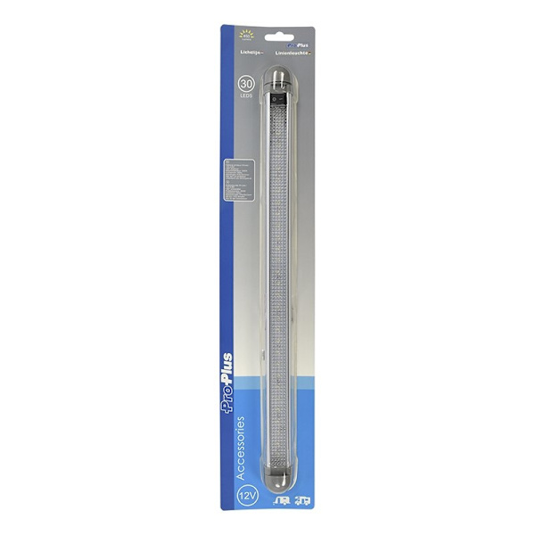 Lineært LED lys 30-leds 12V 450lm 470x35x33mm