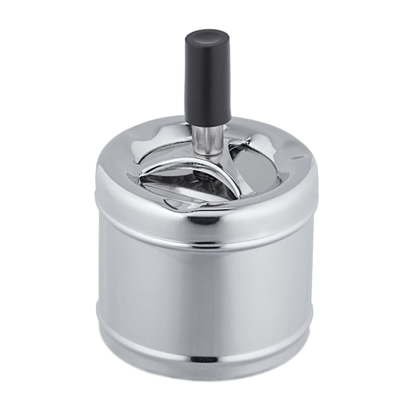 Askfat med spin-top lock