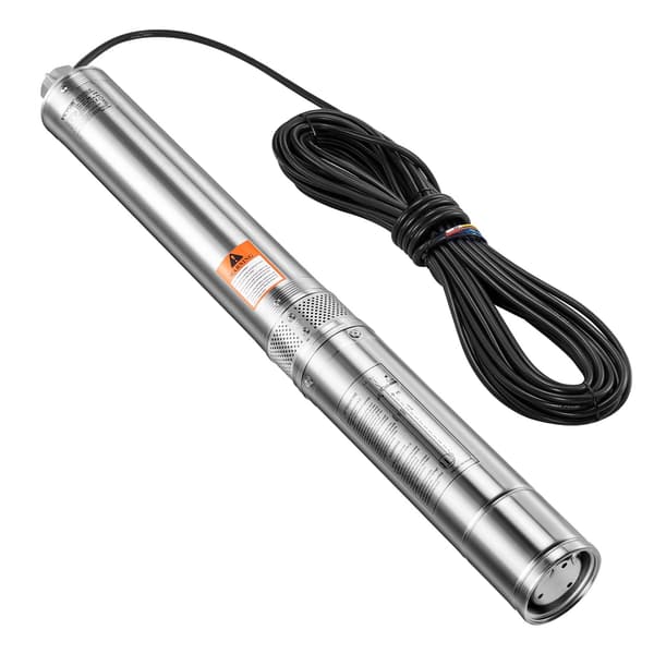 Dränkbar djupbrunnspump, 1100 W, 85 m tryckhöjd