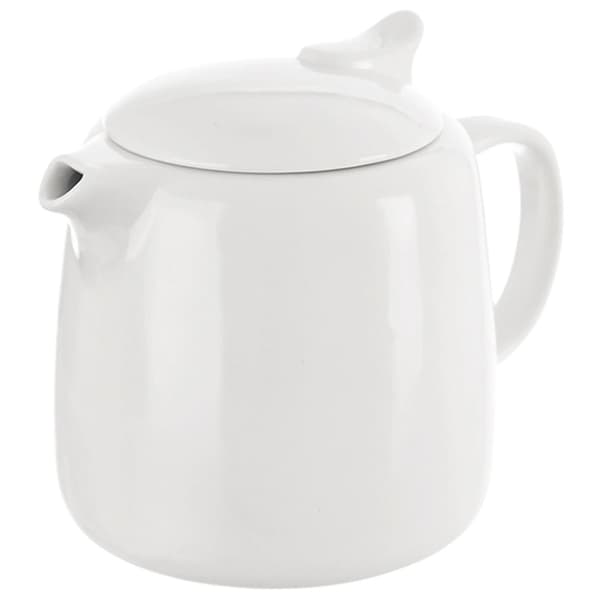Porcelæns tekande med infuser, 650 ml kapacitet