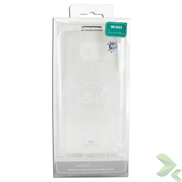 Mercury Transparent Jelly - Cover til Samsung Galaxy S6 Edge (Kl