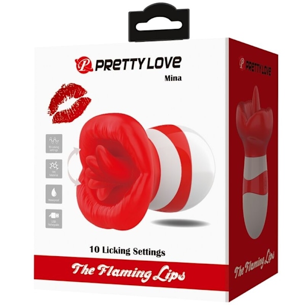 Pretty Love - Mina Vibrating Egg -kaukosäädin sininen