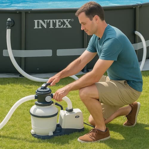 Slange/rør til INTEX 29060 pumpe