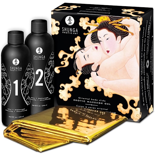 Shunga - Oriental Melon Mango Erotisk Body To Body Massage Gel