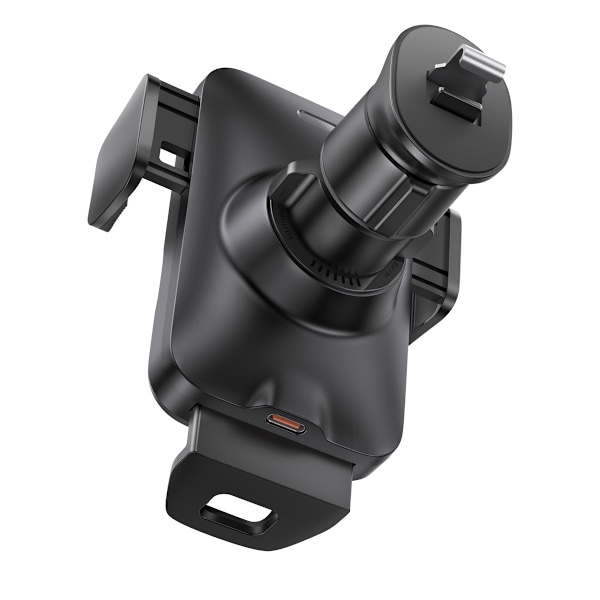 Induktiv biloplader + Wisdom grill telefonholder, sort