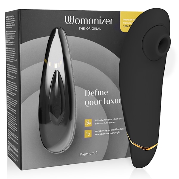 Womanizer - Premium 2 Clitoral Stimulator Svart