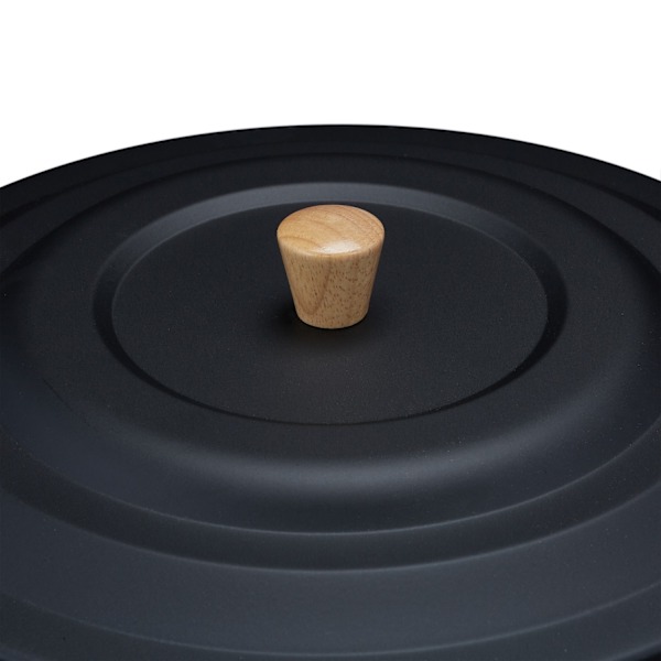 Askhink med lock 12 l