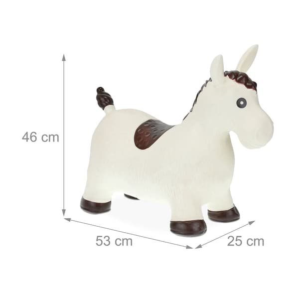Hoppedyr Hest i hvid