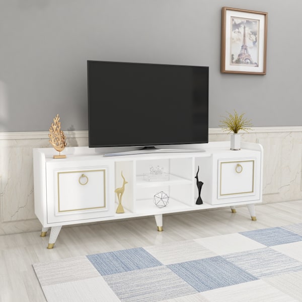 TV-enhet Ruby - Vit