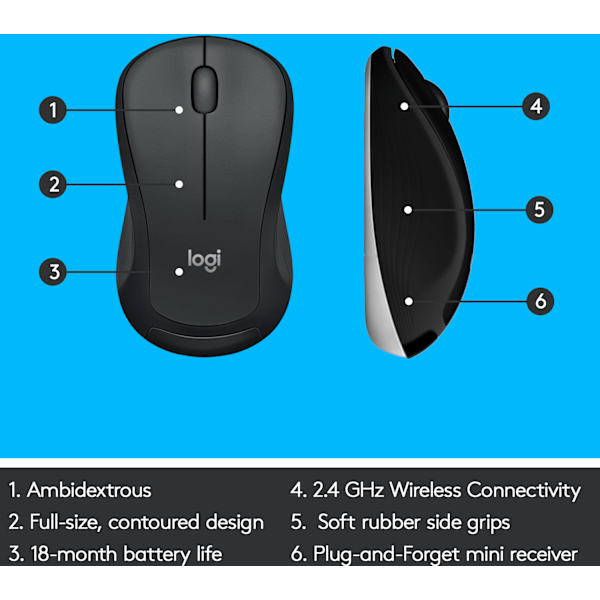 Logitech MK540 Advanced - näppäimistö ja hiiri