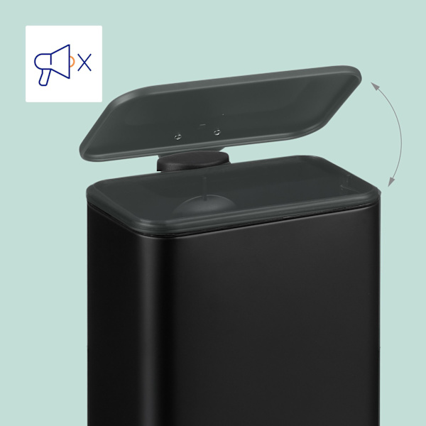 Badeværelsesaffaldsbeholder 5 l Softclose
