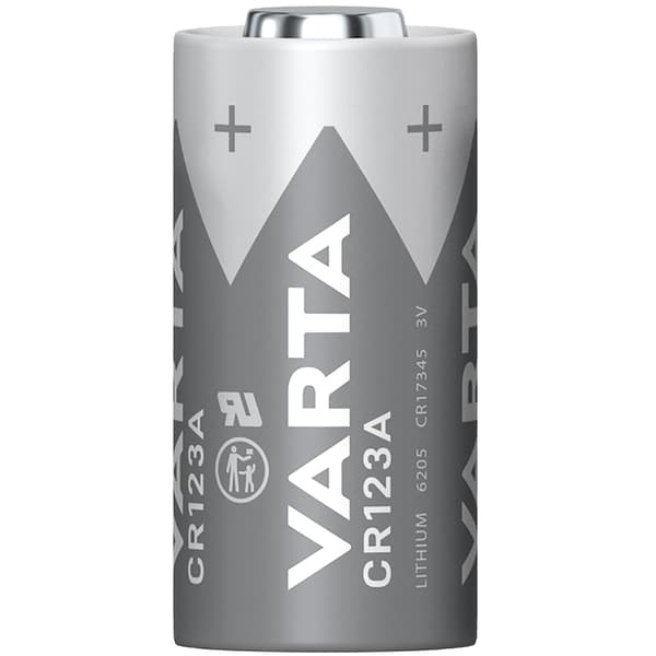 CR123A 3V Lithium batteri 2-pak