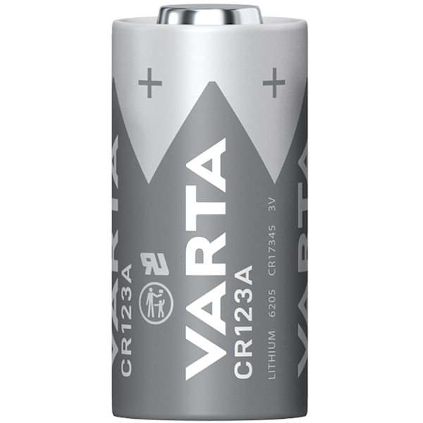 CR123A 3V Lithiumbatteri 2-pack