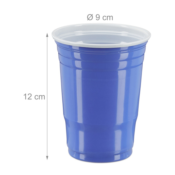 Olut pong-mukit 50 kappaleen sarjassa