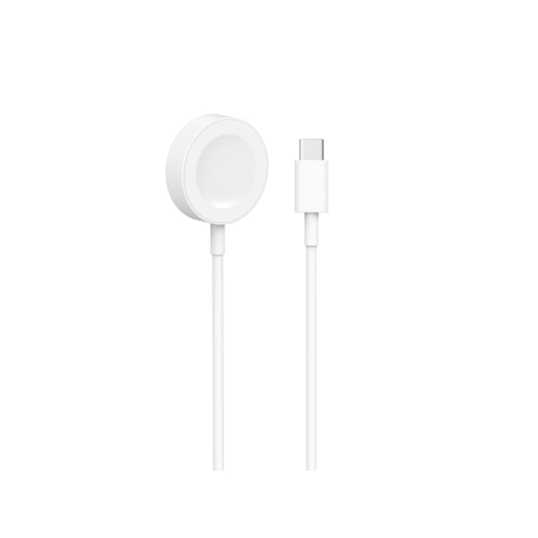 Sinox PRO langaton USB-C-latauskaapeli Apple Watchille®. 1 m. Valkoinen