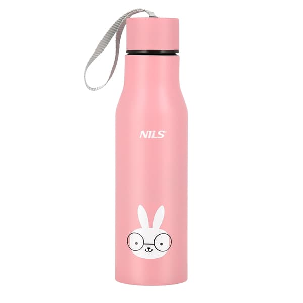Bunny Thermal Cup – Isolerad, läckagesäker, 12 oz