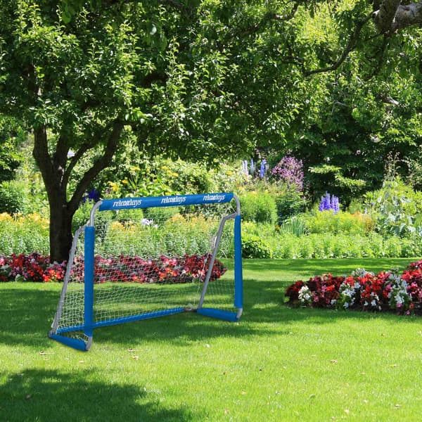 2 st. fotbollsmål i blått
