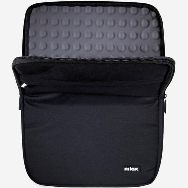 Laptopfodral 15,6" Svart, Vadderad, Stötsäker