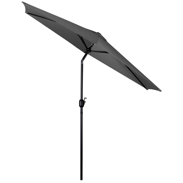 Sammenklappelig haveparaply 6 segmenter 300 cm med betræk Plonos PL-884