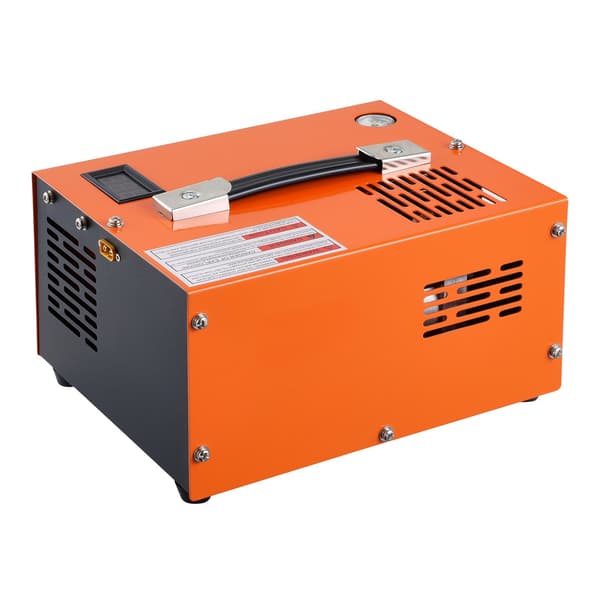 PCP luftkompressor 4500 PSI, 12V DC og 230V AC