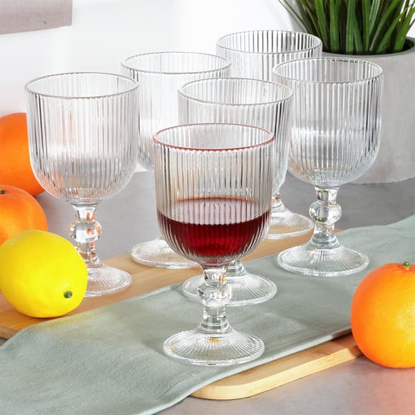 Vinglas, glas, 340 ml, sæt med 6