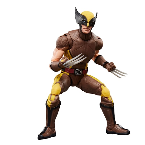 Marvel Legends Series Deadpool & Wolverine - Wolverine Brown Suit figur 15cm