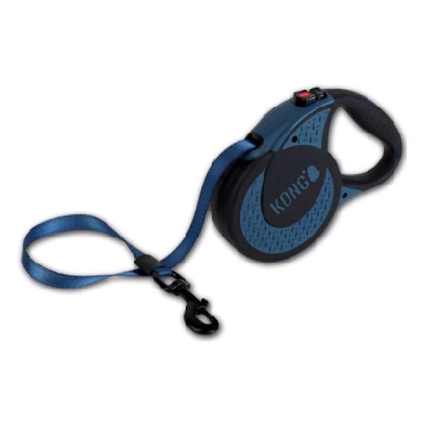 KONG Optrækkelig snor Ultimate Blue XL (5m/70 kg)
