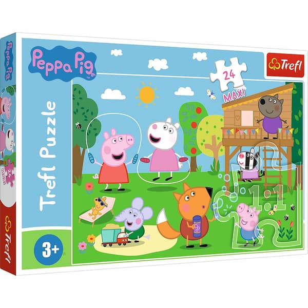 Trefl Peppa Pig Maxi Puzzle, 24 kpl