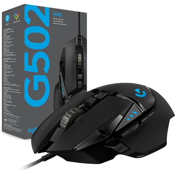 Logitech G502 HERO - gaming mus